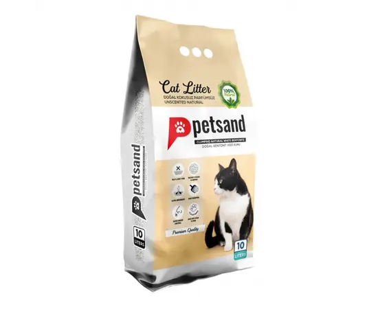 Песок для кошек Petsand 10л без запаха