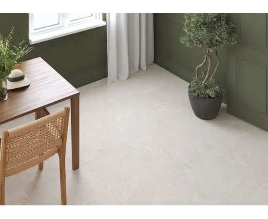 Porcelain tiles Emotion Ceramics 60.5X60.5 P ETERNITY WHITE MAT