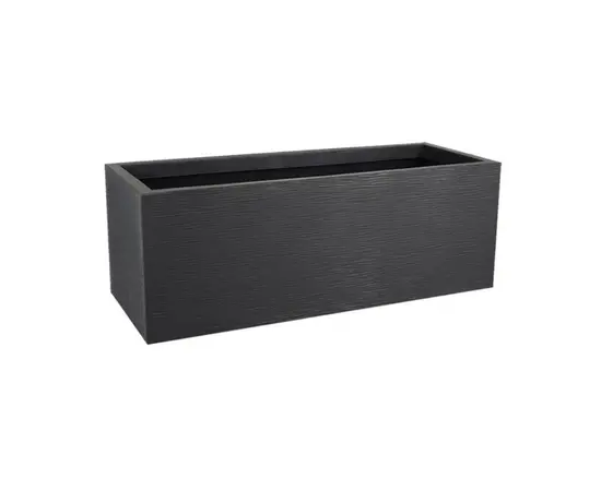 Горшок пластиковый EDA Plastiques JARDINIERE GRAPHIT'UP 79,5 X 29,5 X 29,5 см 57 л