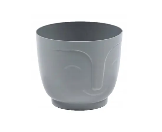 Flower pot Lamela ATENA 140 cover - grey 1,4L