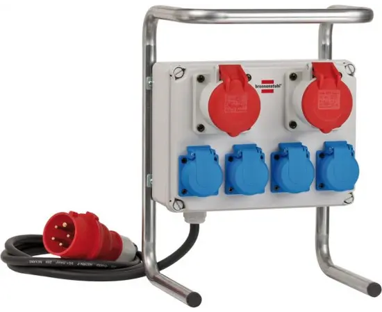 Распределитель 6 Brennenstuhl 2м 5х1,5мм2 IP44 BKV 2/4G