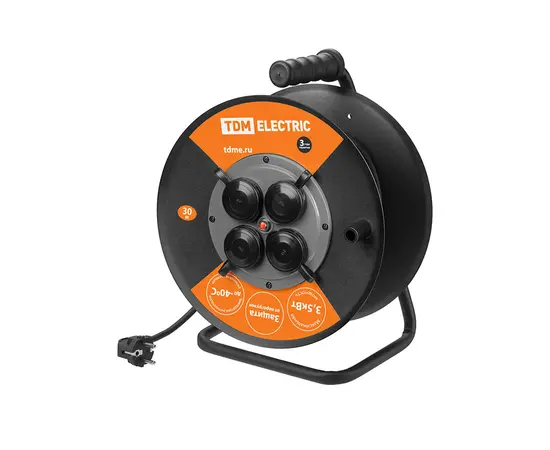 Катушка TDM 4х30м 3х1.5мм2 SQ1301-0160