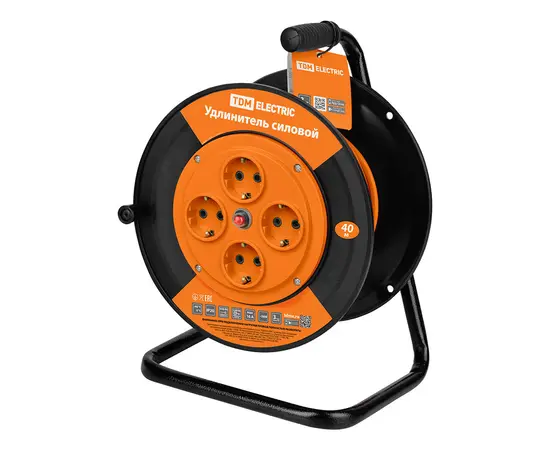 Катушка TDM 4х40м 3х1.5мм2 SQ1301-0535