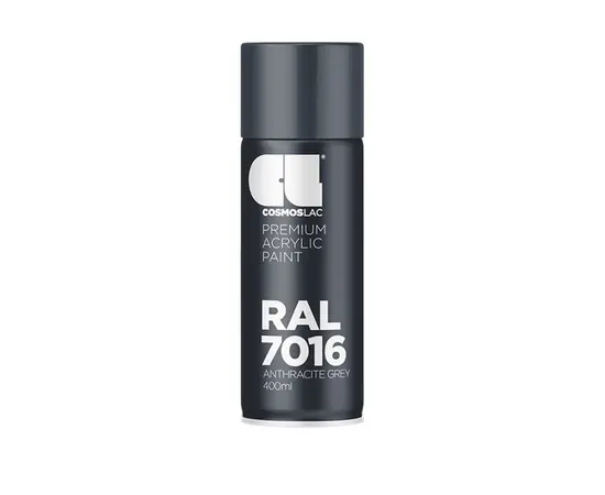 Lac-spray paint Cosmos Lac COSMOS RAL 7016 anthracite grey 400 ml