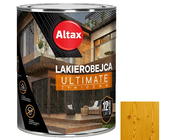 ლაქი ფასადის Altax Ultimate მუხა 0.75 ლ