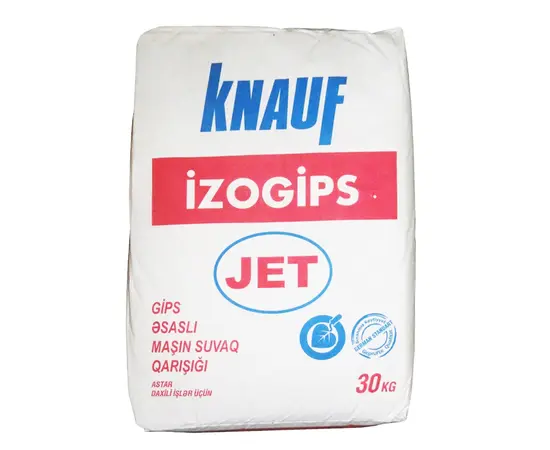 Штукатурка на гипсовой основе Knauf Izogips Jet 30 кг