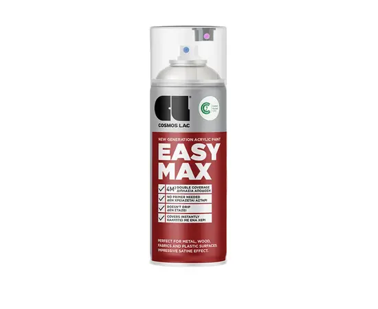 Lac-spray paint Cosmos Lac EASY MAX RAL 9010 white 400 мл