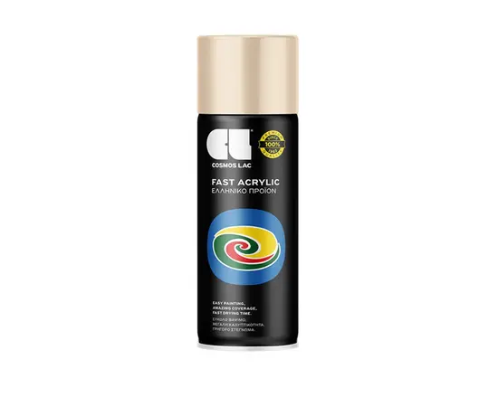 Lac-spray paint Cosmos Lac FAST ACRYLIC RAL1015 ivory 400 ml