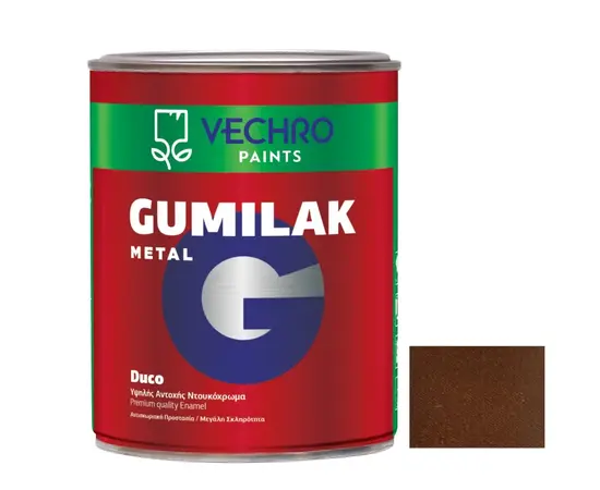 Oil paint for metal Vechro Gumilak metal No 615 brown glossy 750 ml