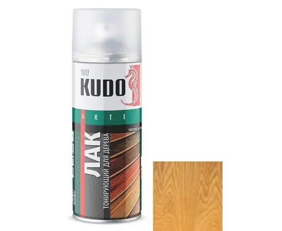 ლაქი მატონირებელი ხისთვის Kudo KU-9043 520 მლ მუხა