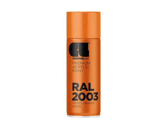 Lac-spray paint Cosmos Lac COSMOS RAL 2003 pastel orange 400 ml