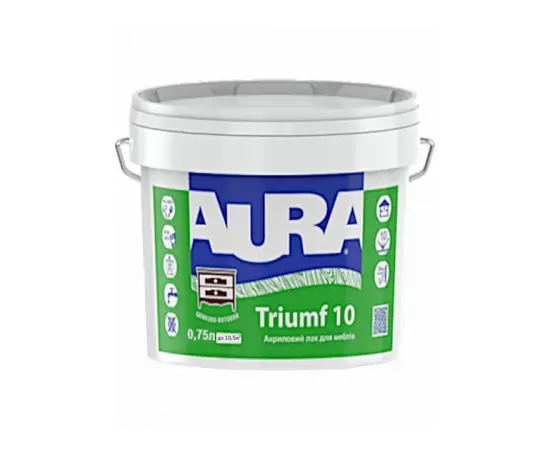 Acrylic furniture varnish Eskaro Aura Triumf 10 0.75 l