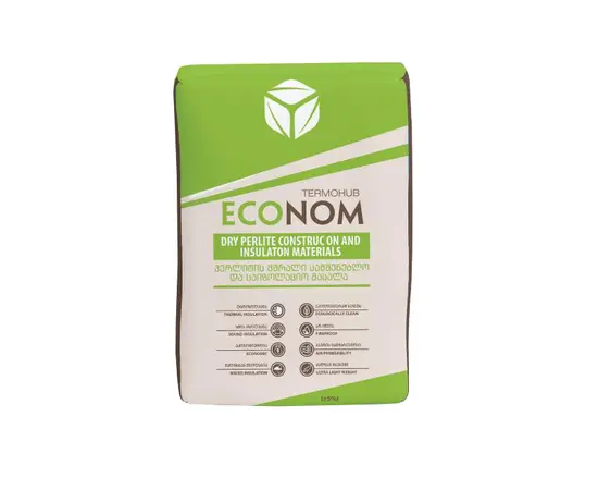 Perlite internal plaster Termohub Econom 8 kg