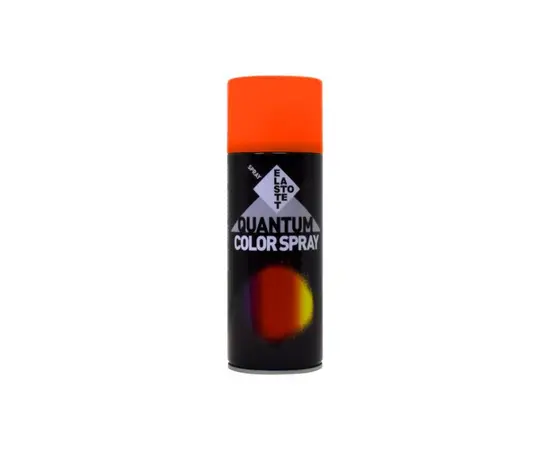 სპრეი საღებავი Elastotet Quantum color spray Fluorescent F 14 ფორთოხლისფერი 400 მლ