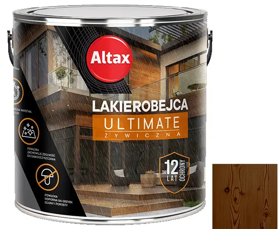 ლაქი ფასადის Altax Ultimate ყავისფერი 2.5 ლ