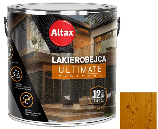 ლაქი ფასადის Altax Ultimate წაბლი 2.5 ლ