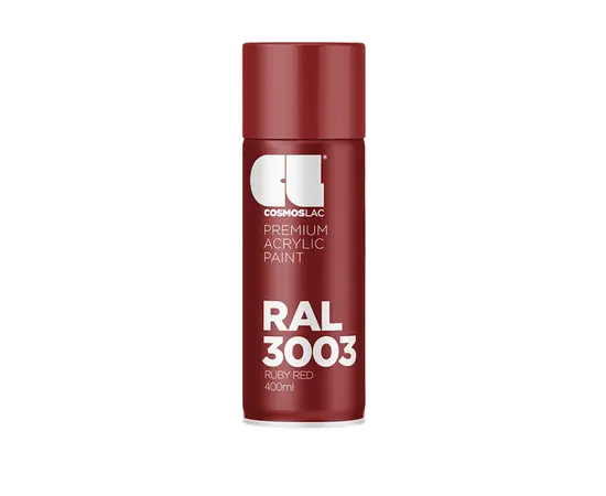 Lac-spray paint Cosmos Lac COSMOS RAL 3003 ruby red 400 ml