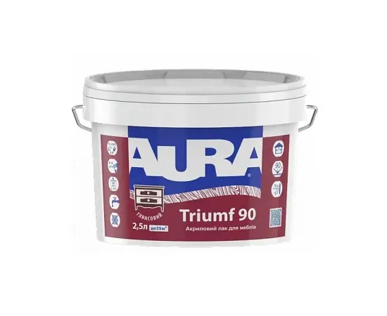 Acrylic furniture varnish Eskaro Aura Triumf 90 2.5 l