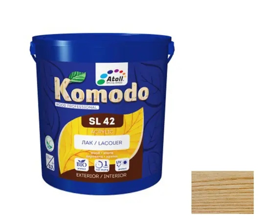 ლაქი Komodo SL-42 Acrylic ფიჭვი 0,7 ლ