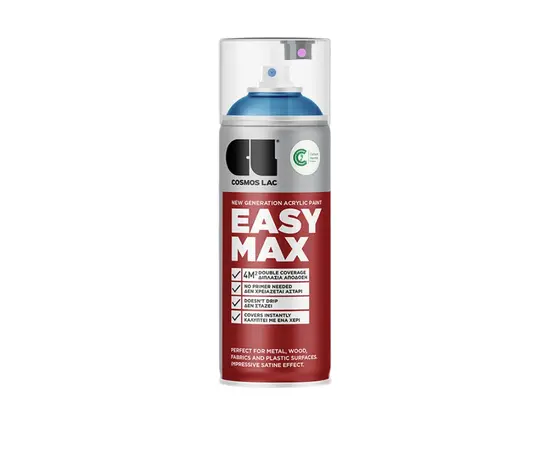 Lac-spray paint Cosmos Lac EASY MAX RAL 5012 blue 400 мл
