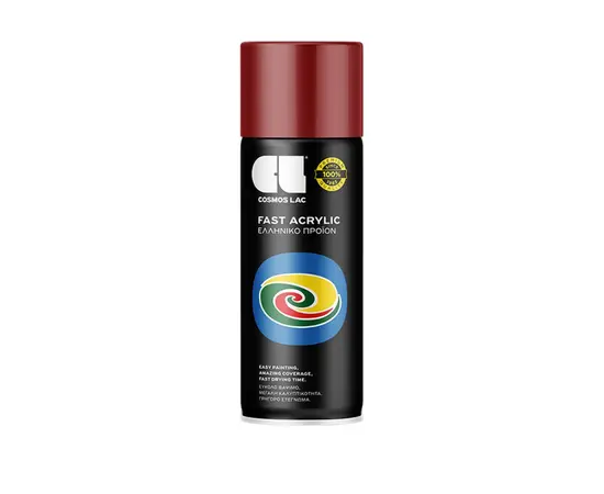 Lac-spray paint Cosmos Lac FAST ACRYLIC RAL3003 ruby red 400 ml