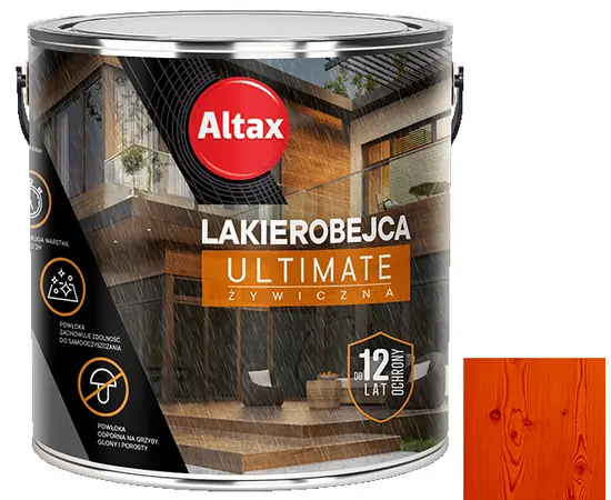 ლაქი ფასადის Altax Ultimate მაჰაგონი 2.5 ლ
