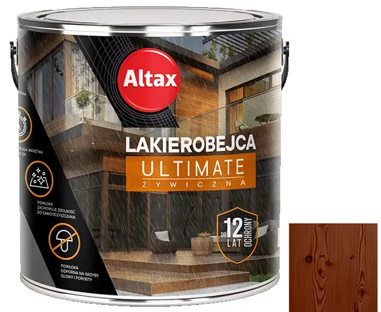 ლაქი ფასადის Altax Ultimate პალისანდრი 2.5 ლ