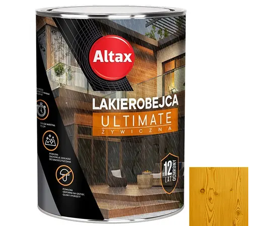 ლაქი ფასადის Altax Ultimate მუხა 5 ლ