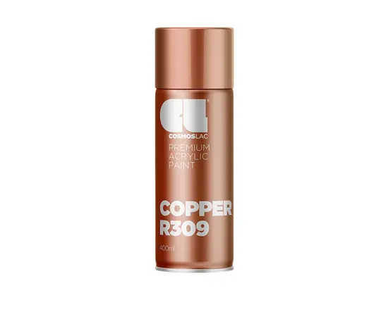 Lac-spray paint Cosmos Lac COSMOS R309 light copper 400 ml