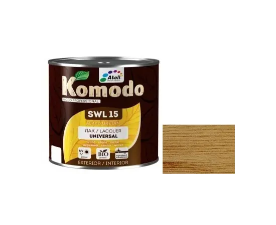 ლაქი Komodo Universal SWL-15 0.7 ლ მუხა