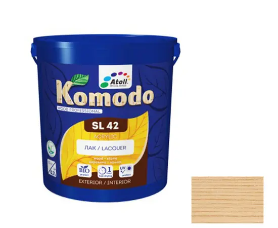 ლაქი Komodo SL-42 Acrylic პრიალა 0,7 ლ.