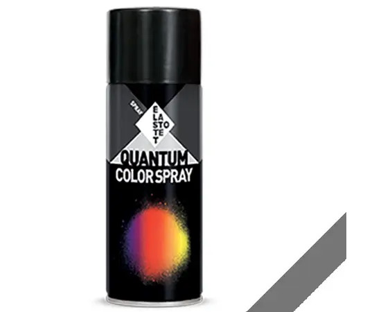 სპრეი საღებავი Elastotet QUANTUM COLOR SPRAY RAL 7001 SILVER GREY 400ml