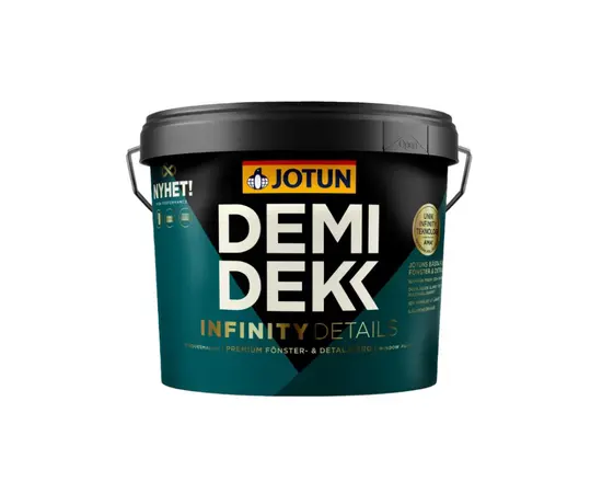 Paint for wood Jotun Demidekk Infinity Details Base A 2.7 l