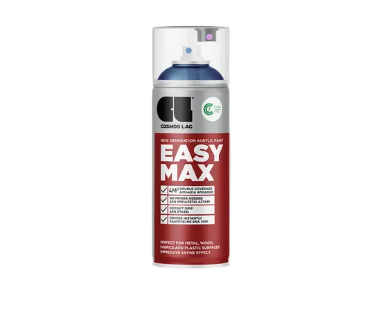 Lac-spray paint Cosmos Lac EASY MAX RAL 5005 dark blue 400 мл