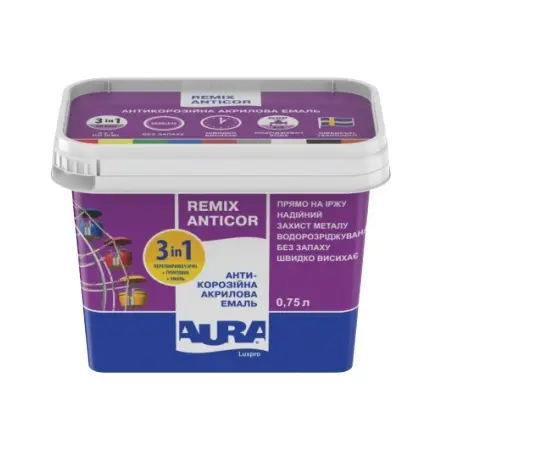 Enamel Eskaro Aura Luxpro Remix Anticor 750 ml white