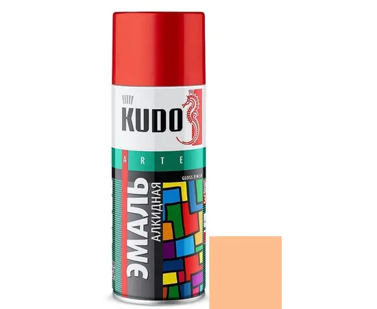 Enamel universal Kudo KU-1009 beige 520 ml