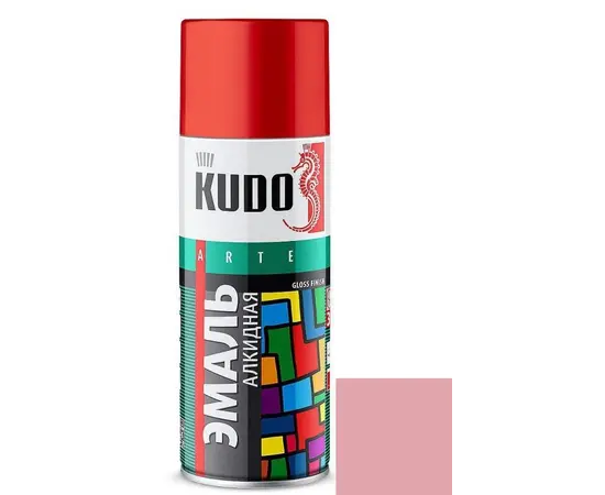 Enamel universal Kudo KU-1014 Ral 3015 pink 520 ml