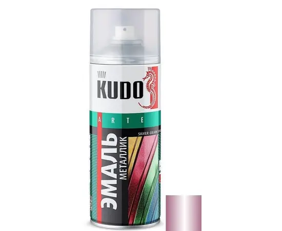 Enamel universal metallic Kudo KU-1057 violet 520 ml