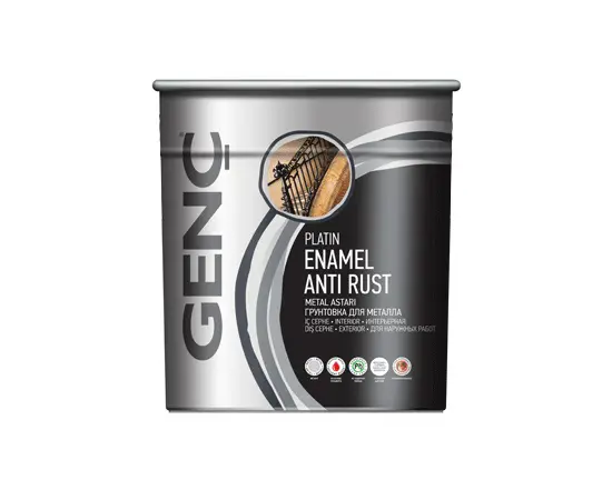 Primer anticorrosive Gench Synthetic Antirust 750 ml black