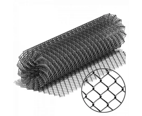 Сетка рабица обожженная 2 мм 5x5 см 1.5x10 м