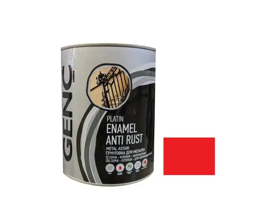 პრაიმერი ანტიკოროზიული Gench Synthetic antirust წითელი 750 მლ
