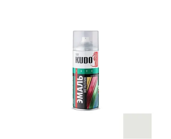 Enamel spray KUDO KU-1025 Aluminum Metallic 520ml