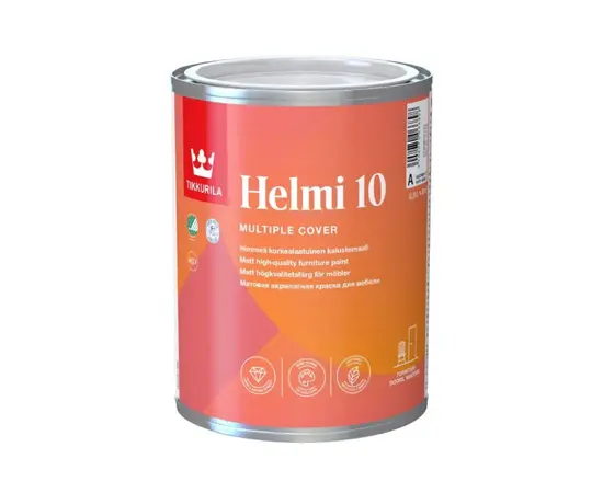 Furniture paint Tikkurila Helmi 10 Matt C 0.9 l