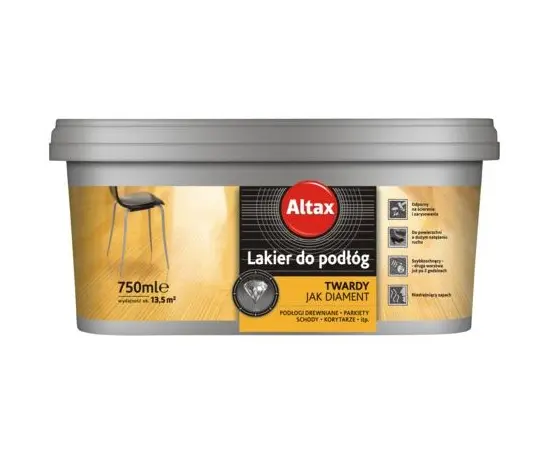 Parquet varnish ALTAX 750 ml colorless semi-matt