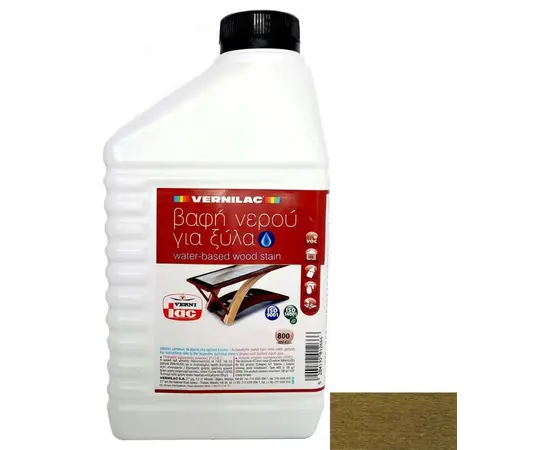 Stain Vernilac Water Based Wood Stain oak N302 800 ml