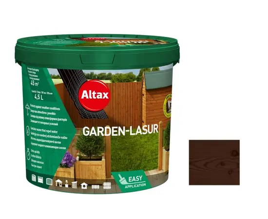 ბაღის ლაჟვარდი Altax ყავისფერი 4,5 ლ