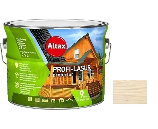 პროფი ლაჟვარდი Altax თეთრი 2.5 ლ
