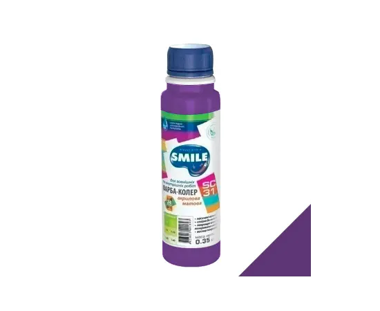 საღებავი-კოლერი Smile SC-31 350 გ იასამნისფერი