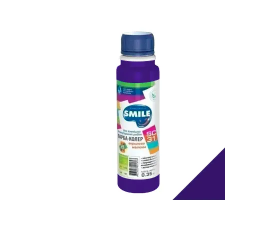 საღებავი-კოლერი Smile SC-31 350 გ იისფერი