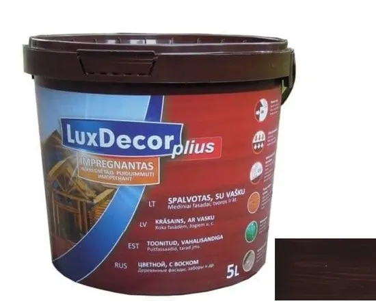 გამჟღენთი LuxDecor Plius პალისანდერი 5 ლ